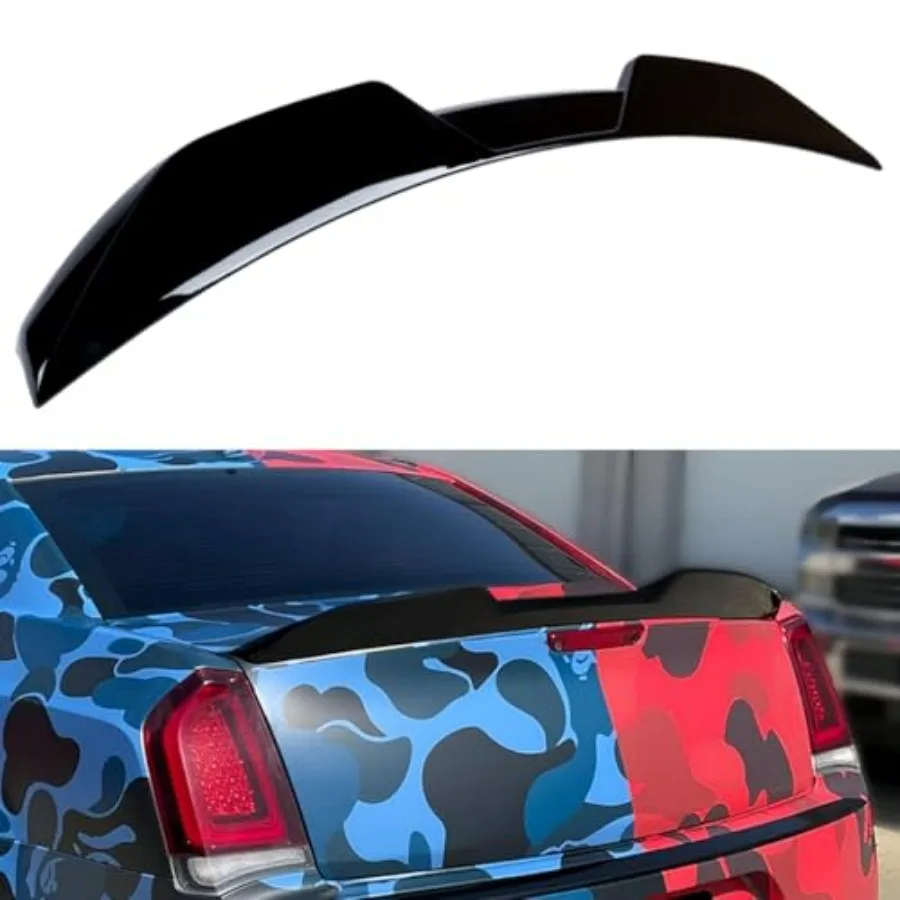 Rear Trunk Spoiler for 2011-2023 Chrysler 300 300C 300S, M Style Duckbill Exterior High Kick Tail Deck Lid Wing Lip in Glossy B
Rear Trunk Spoiler for 2011-2023 Chrysler 300 300C 300S, M Style Duckbill Exterior High Kick Tail Deck Lid Wing Lip in Glossy B