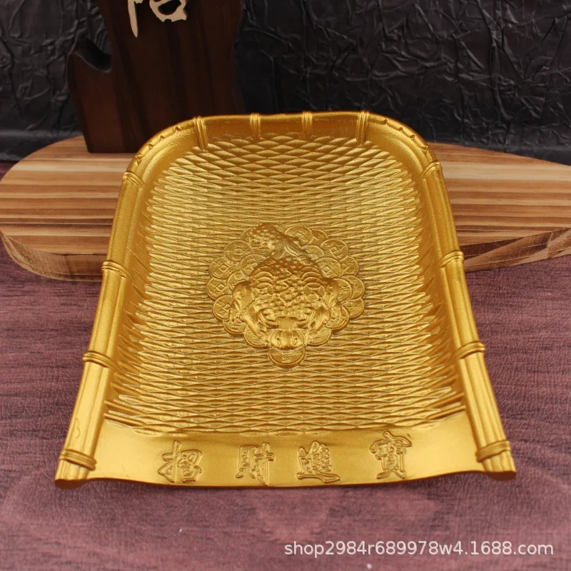 Large Wealth-Attracting Gold Home Living Room Coffee Table Decoration Brass Dustpan Ornament
Large Wealth-Attracting Gold Home Living Room Coffee Table Decoration Brass Dustpan Ornament