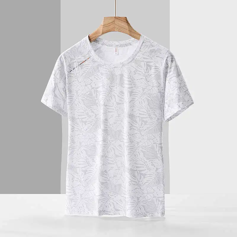 Lightning Delivery High Elasticity Ice Silk Quick Drying Short Sleeved Women's Summer Breathable Sweat Absorbing Maple Leaf
Lightning Delivery High Elasticity Ice Silk Quick Drying Short Sleeved Women's Summer Breathable Sweat Absorbing Maple Leaf