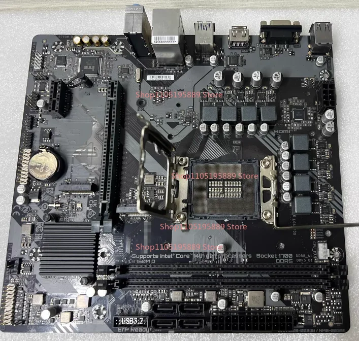 For Gigabyte B760M D Main Board Support 12th Generation/13th Generation LGA1700 Processor
For Gigabyte B760M D Main Board Support 12th Generation/13th Generation LGA1700 Processor