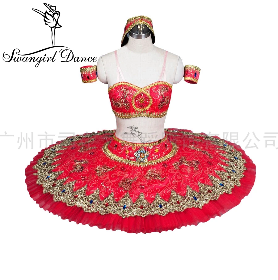 Red Spanish Corsaire YAGP Competiton Tutu Women Professional Pancake Tutu Costume BT8982
Red Spanish Corsaire YAGP Competiton Tutu Women Professional Pancake Tutu Costume BT8982