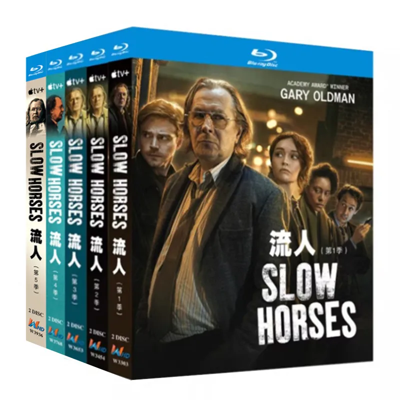 Blu-ray Ultra HD British TV Series Slow Horses Seasons 1–5 Box Set with English and Traditional Chinese Subtitles
Blu-ray Ultra HD British TV Series Slow Horses Seasons 1–5 Box Set with English and Traditional Chinese Subtitles