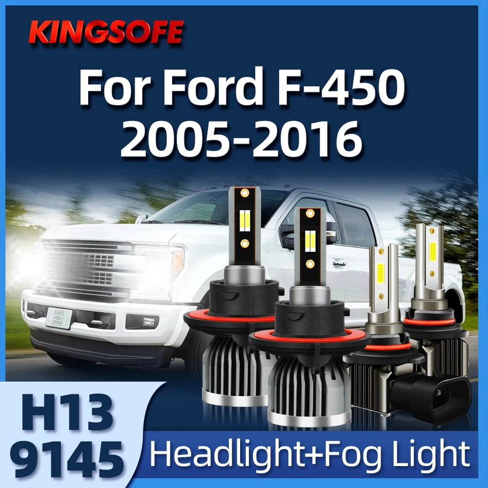 LED 110W H13 Headlight Bulb 6000K Lamp Auto Fog Light For Ford F-450 2005 2006 2007 2008 2009 2010 2011 2012 2013 2014 2015 2016
LED 110W H13 Headlight Bulb 6000K Lamp Auto Fog Light For Ford F-450 2005 2006 2007 2008 2009 2010 2011 2012 2013 2014 2015 2016
