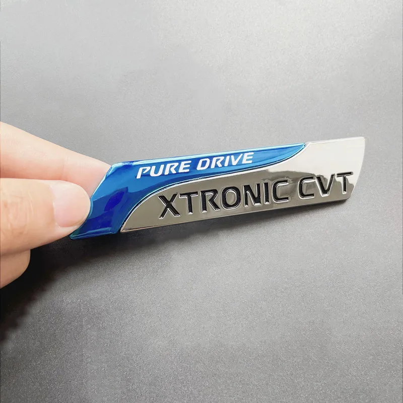 3D Metal Pure Drive XTRONIC CVT Car Rear Boot Trunk Badge Sticker Accessories For Nissan Qashqai X-Trail Juke Teana Tiida
3D Metal Pure Drive XTRONIC CVT Car Rear Boot Trunk Badge Sticker Accessories For Nissan Qashqai X-Trail Juke Teana Tiida
