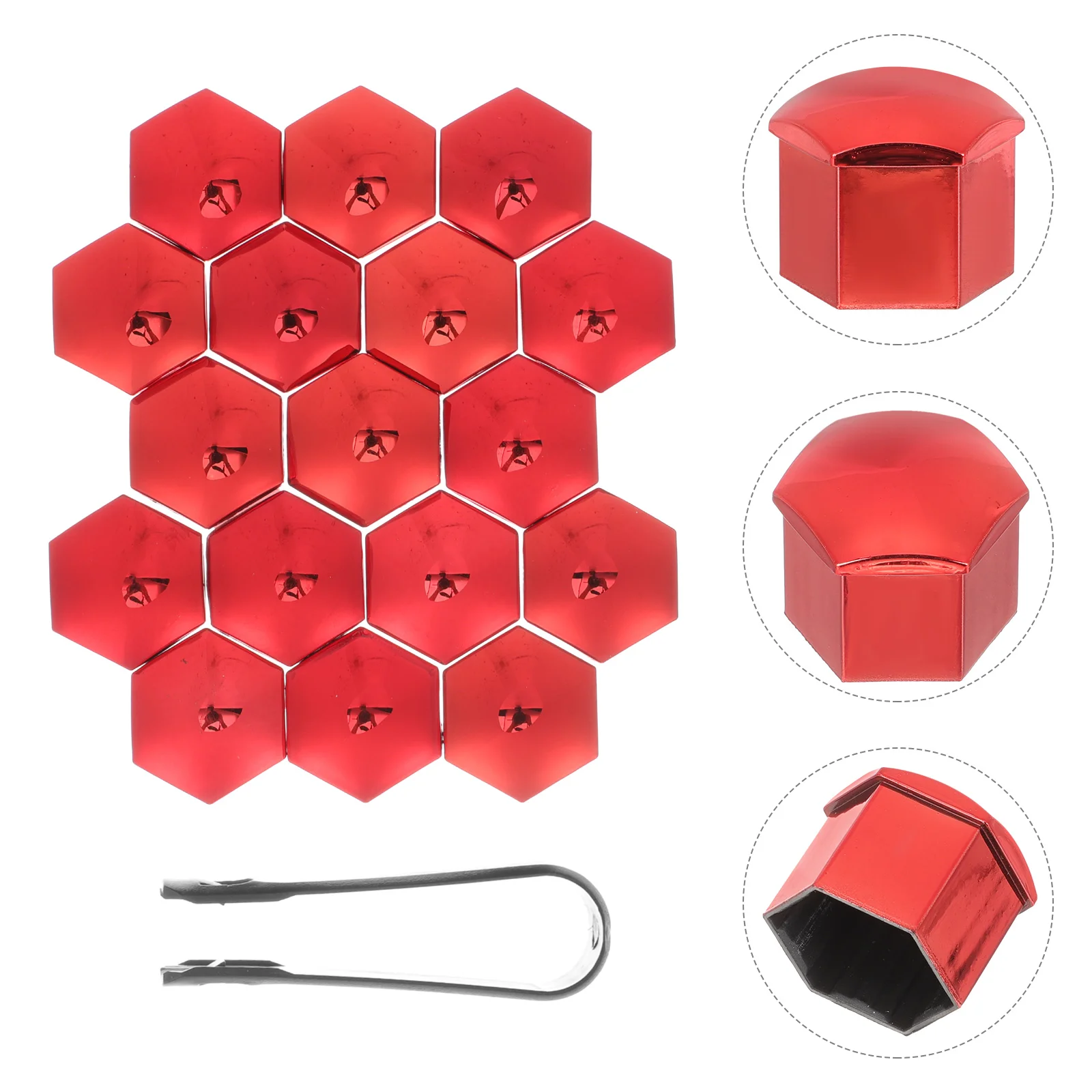 20 Pcs Lug Nut Covers Strong Plastic Wheel Hub Protector Car Exterior Accessories Firm Non Loosening Dust Caps Fits
20 Pcs Lug Nut Covers Strong Plastic Wheel Hub Protector Car Exterior Accessories Firm Non Loosening Dust Caps Fits