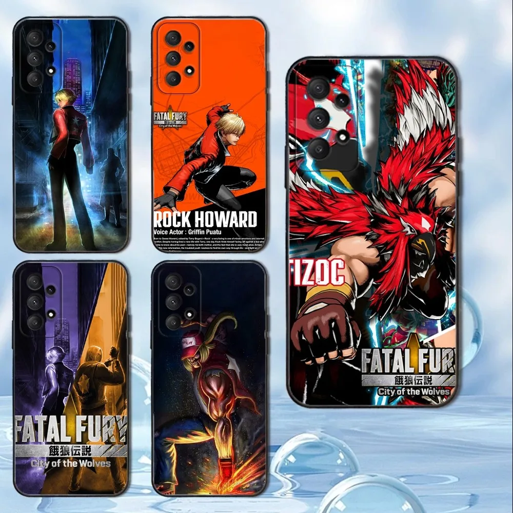 Fatal FuryCity of the Wolves Phone Case For Samsung Galaxy A13,A21s,A22,A31,A32,A52,A53,A71,A80, Soft Black Cover
Fatal FuryCity of the Wolves Phone Case For Samsung Galaxy A13,A21s,A22,A31,A32,A52,A53,A71,A80, Soft Black Cover