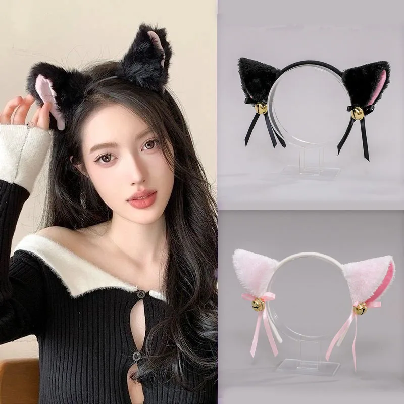 Cute Cat Ears Headband Plush Bell Hairband Cosplay Masquerade-party For Women Girls Costume Hair Accessories
Cute Cat Ears Headband Plush Bell Hairband Cosplay Masquerade-party For Women Girls Costume Hair Accessories