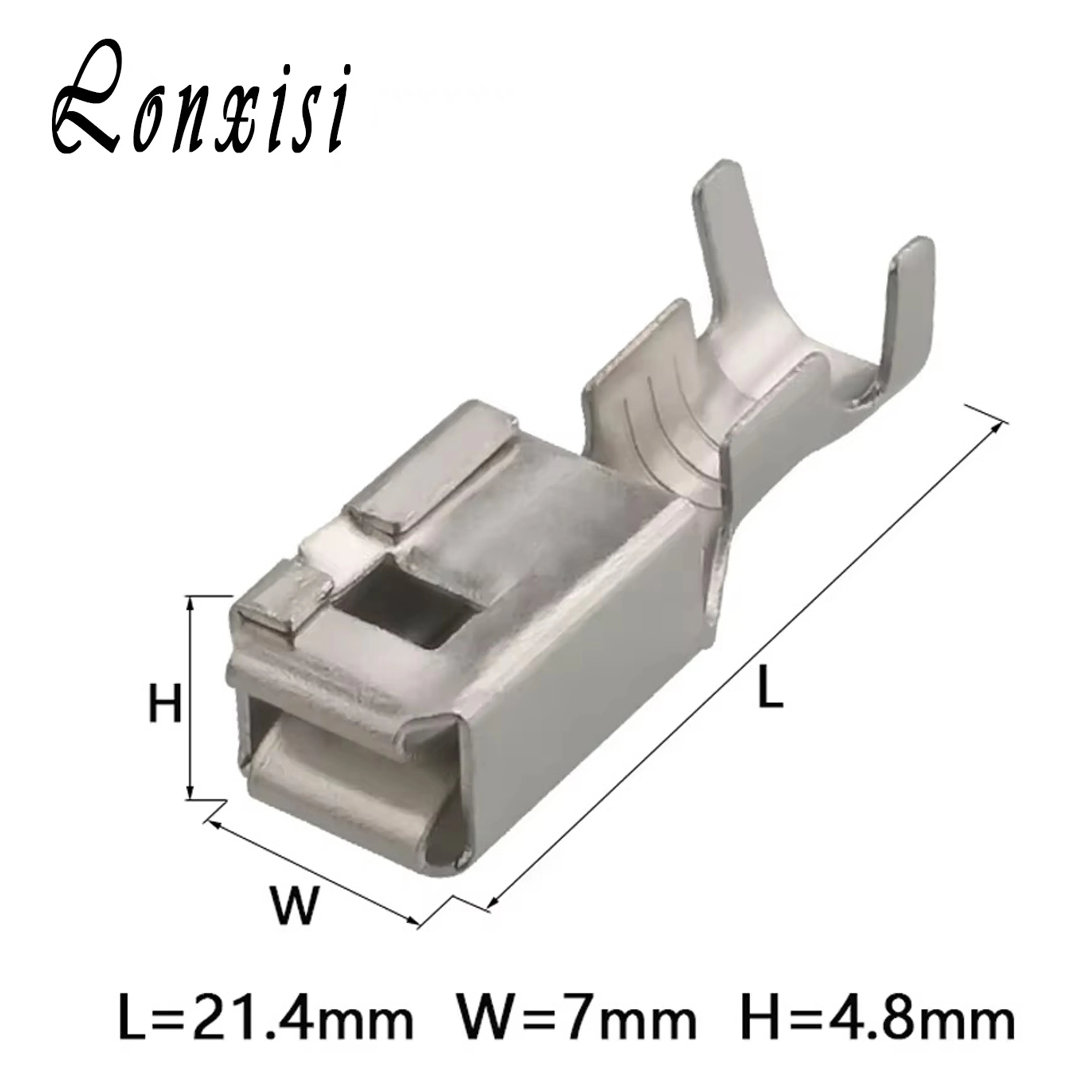 20/50/100/200 Pcs Car Splices DJ624B-D6.3B G211 Crimp Loose Pins Terminals Fuse Box Metal 6.3 MM Pins For Automotive Connector
20/50/100/200 Pcs Car Splices DJ624B-D6.3B G211 Crimp Loose Pins Terminals Fuse Box Metal 6.3 MM Pins For Automotive Connector