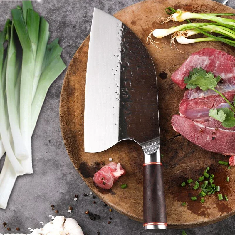 Forging chopping and cutting knife chef chopping and boning knife kitchen slicing stainless steel knife household
Forging chopping and cutting knife chef chopping and boning knife kitchen slicing stainless steel knife household