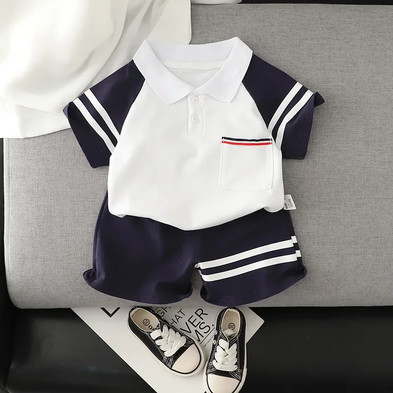 New Summer Baby Clothes Suit Children Boys T-Shirt Shorts 2Pcs/Sets Toddler Girls Clothing Infant Casual Costume Kids Tracksuits
New Summer Baby Clothes Suit Children Boys T-Shirt Shorts 2Pcs/Sets Toddler Girls Clothing Infant Casual Costume Kids Tracksuits
