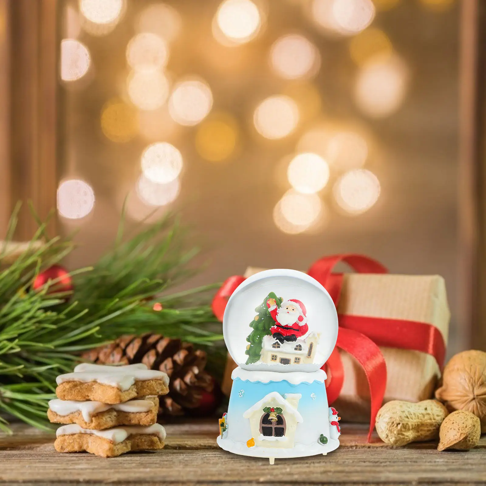 1Pcs Musical Luminous Snow Globe Crystal Ball Xmas Decoration Desktop Adornment Christmas Gift for Home Office Bar Restaurant
1Pcs Musical Luminous Snow Globe Crystal Ball Xmas Decoration Desktop Adornment Christmas Gift for Home Office Bar Restaurant