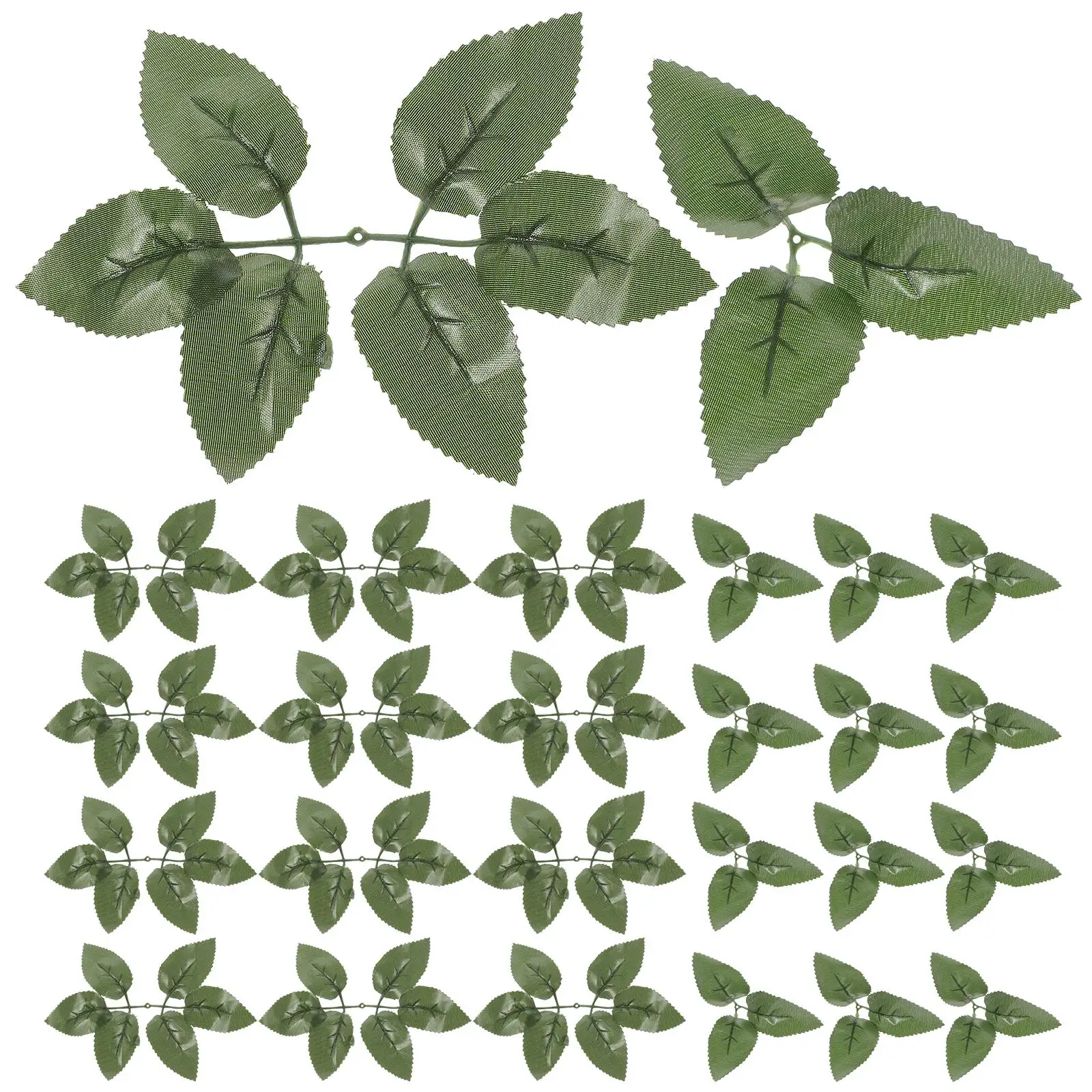100 Pcs Artificial Green Leaves Fake Roses Decor Household Wedding Bouquets Centerpieces Party Plants
100 Pcs Artificial Green Leaves Fake Roses Decor Household Wedding Bouquets Centerpieces Party Plants