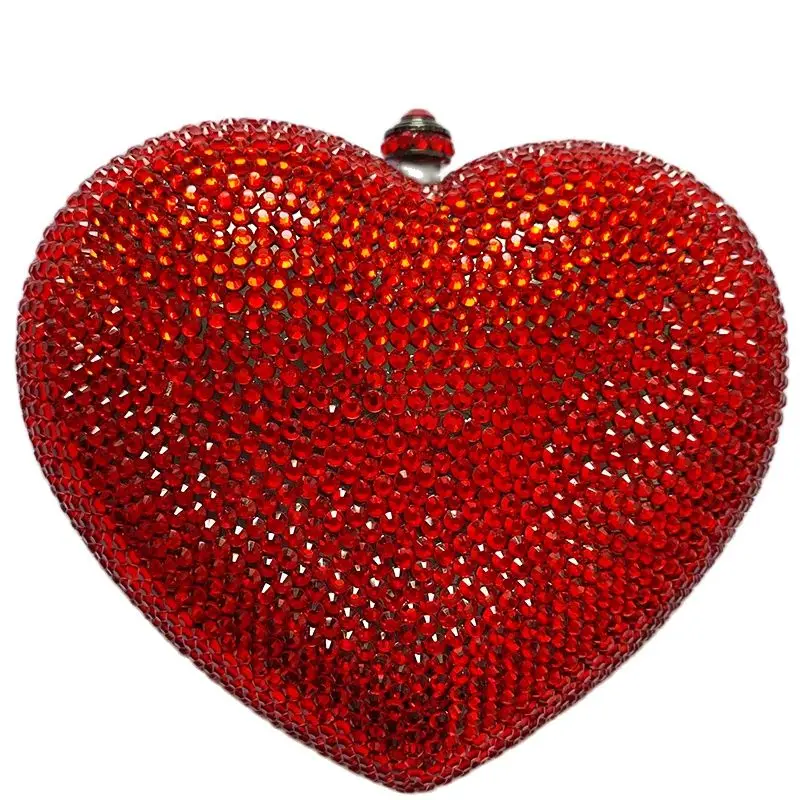 Luxury Red Rhinestone Heart-Shaped Evening Clutches Bags New Fashion Women’s Shoulder Party Purses Elegant Mini Chain Handbags
Luxury Red Rhinestone Heart-Shaped Evening Clutches Bags New Fashion Women’s Shoulder Party Purses Elegant Mini Chain Handbags