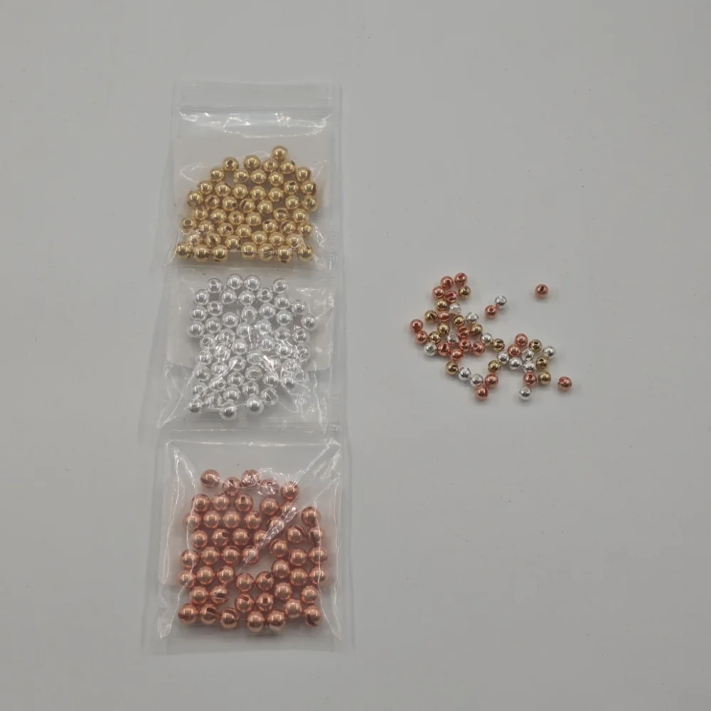 100 Pieces 3Colors Gold Silver Copper Option 1.5mm-4.0mm Slotted Tungsten Beads for Fly Tying
100 Pieces 3Colors Gold Silver Copper Option 1.5mm-4.0mm Slotted Tungsten Beads for Fly Tying