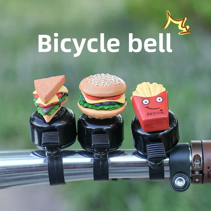 Bicycle Bell Horn Burger French Fries Sandwich Decoration Road Bike Mountain Bike Riding Supplies Riding Equipment Accessories
Bicycle Bell Horn Burger French Fries Sandwich Decoration Road Bike Mountain Bike Riding Supplies Riding Equipment Accessories