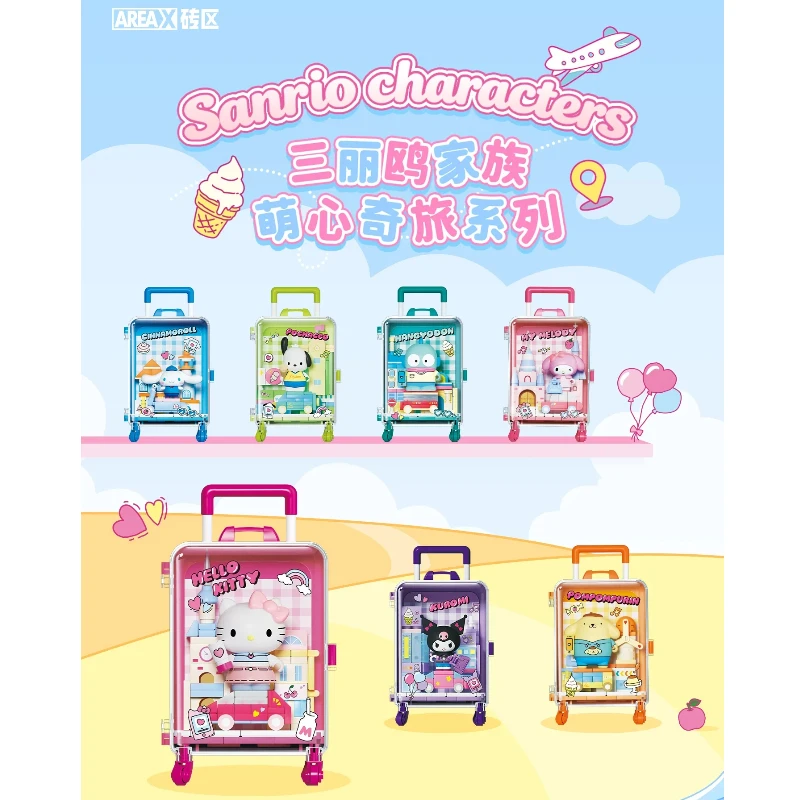 2026 Areax Suitcase Building Blocks HelloKitty Assembly Toy Model Cinnamoroll Anime Figure Kuromi Desktop Ornament Gifts
2026 Areax Suitcase Building Blocks HelloKitty Assembly Toy Model Cinnamoroll Anime Figure Kuromi Desktop Ornament Gifts