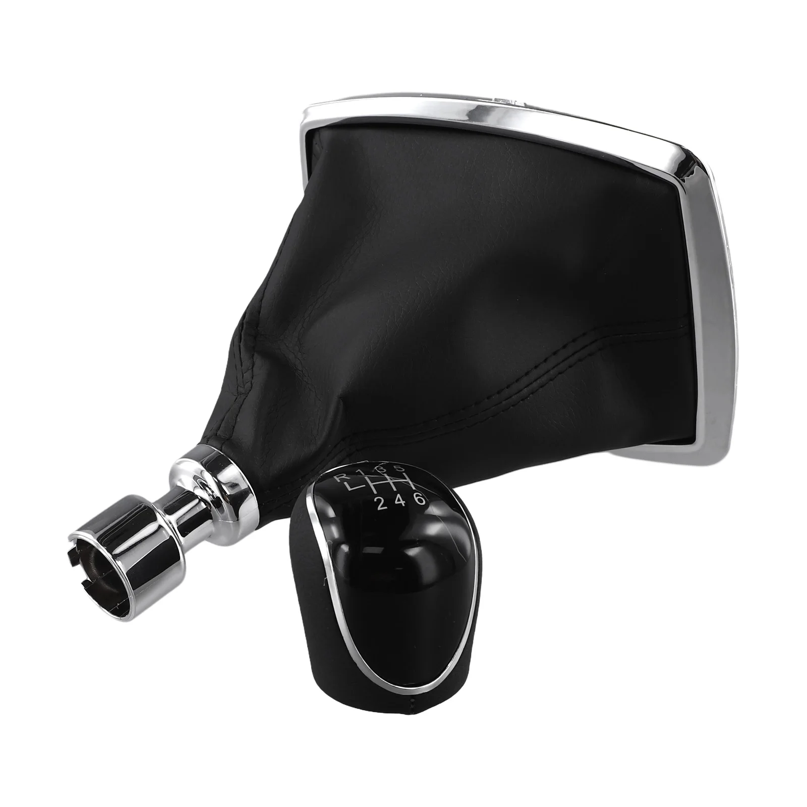 Chrome Frame Gear Shift Gaiter Driving Experience Enhancement Easy Installation Enhanced Visual Appeal Leather And Plastic
Chrome Frame Gear Shift Gaiter Driving Experience Enhancement Easy Installation Enhanced Visual Appeal Leather And Plastic