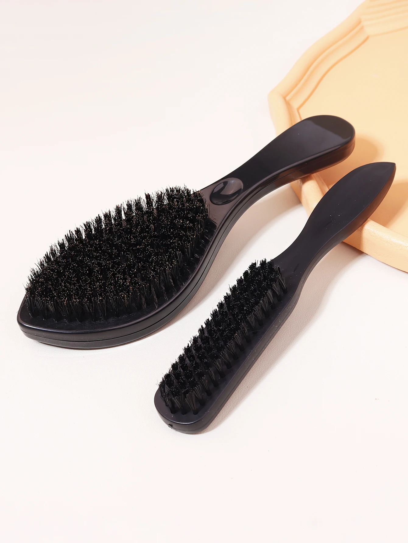 2PCS men's styling set, beard brush, hair and shaving brush, anti-static massage scalp straightening brush, styling tools
2PCS men's styling set, beard brush, hair and shaving brush, anti-static massage scalp straightening brush, styling tools