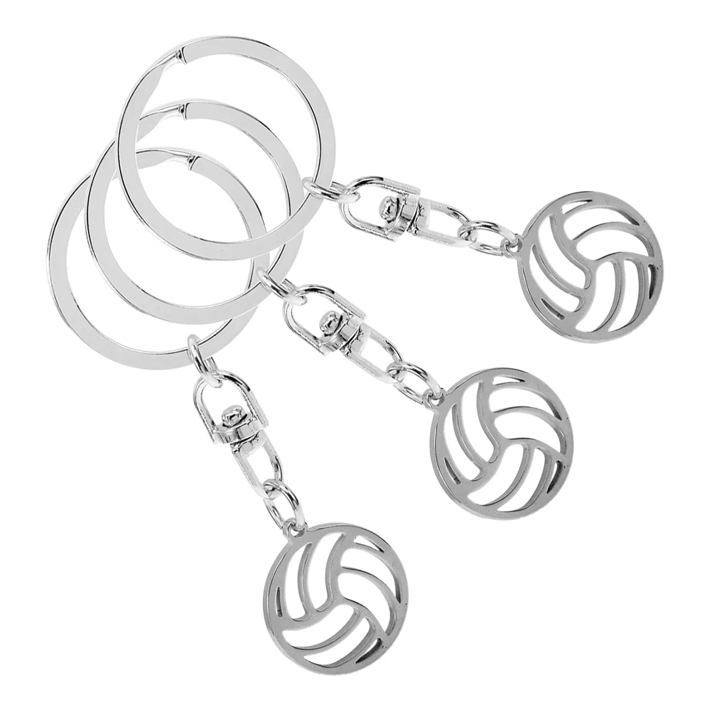 3 Pcs Volleyball Keychain Party Pendant Fashionable Stainless Steel Portable Creative Keyrings Keychains Sports
3 Pcs Volleyball Keychain Party Pendant Fashionable Stainless Steel Portable Creative Keyrings Keychains Sports