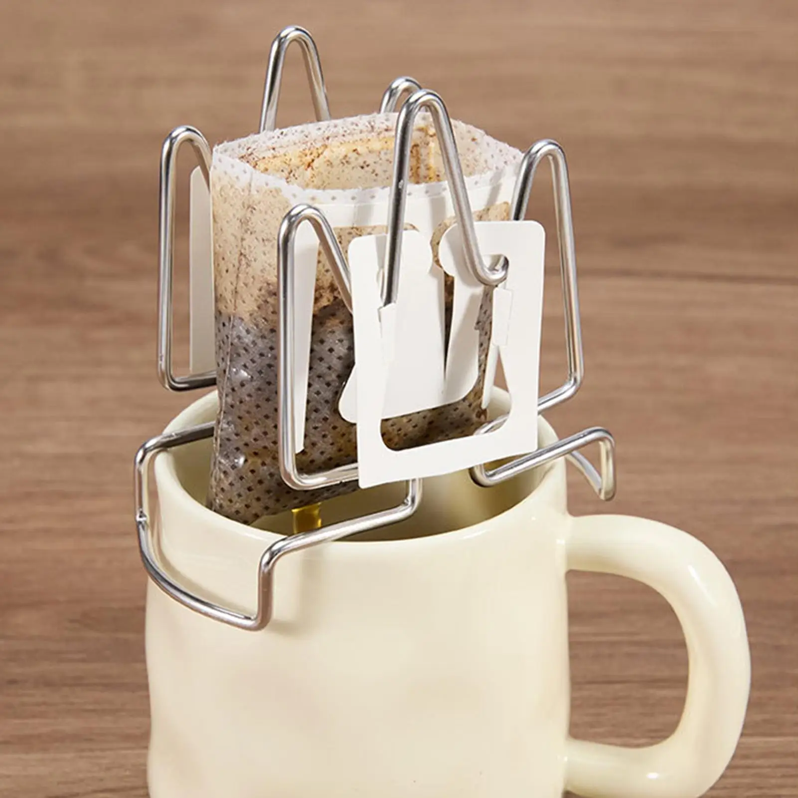 Мешок для капель кофе, держатель для кофе, держатель для фильтра для кофе из нержавеющей стали, уличный подвесной держатель для кофе с ушками, портативная подставка
Мешок для капель кофе, держатель для кофе, держатель для фильтра для кофе из нержавеющей стали, уличный подвесной держатель для кофе с ушками, портативная подставка