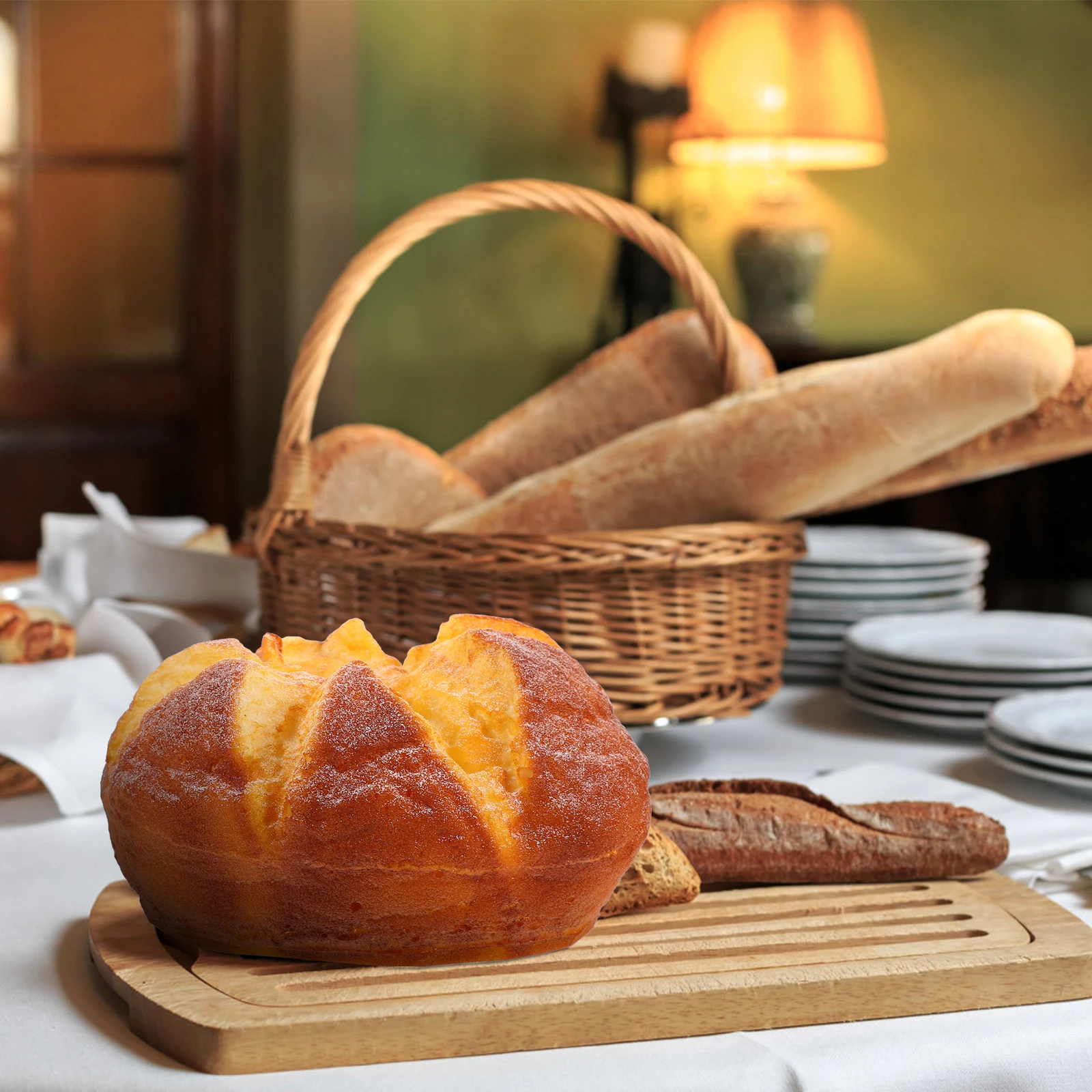 Realistic Pu Desktop Bread Fake Bakery Decoration Wedding Showcase Display Prop For Home Supermarket Kindergarten
Realistic Pu Desktop Bread Fake Bakery Decoration Wedding Showcase Display Prop For Home Supermarket Kindergarten