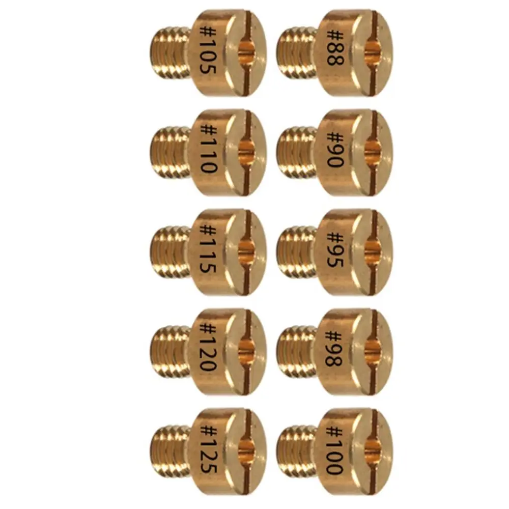 10Pcs/Set Carburetor Main Jets, Replacement Jet Kit for Mikuni VM22 VM24 VM26, Universal for Mini Bike Dirt Bike ATV
10Pcs/Set Carburetor Main Jets, Replacement Jet Kit for Mikuni VM22 VM24 VM26, Universal for Mini Bike Dirt Bike ATV