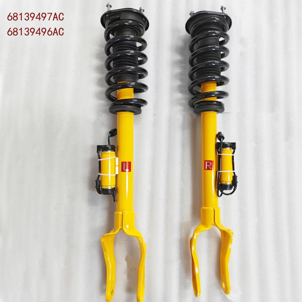 2PCS 68139497AC 68139496AC Front Electric Shock Absorbers Suspension Struts Assembly For Jeep Grand Cherokee SRT SRT8 2012-2015
2PCS 68139497AC 68139496AC Front Electric Shock Absorbers Suspension Struts Assembly For Jeep Grand Cherokee SRT SRT8 2012-2015