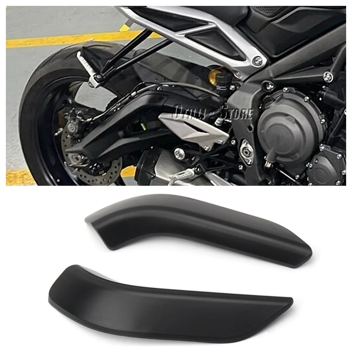 For Street Triple 765RS STREET TRIPLE 765 RS Motorcycle Rear Frame Anti Scratch Protector Strip Anti-collision Rubber Stickers
For Street Triple 765RS STREET TRIPLE 765 RS Motorcycle Rear Frame Anti Scratch Protector Strip Anti-collision Rubber Stickers