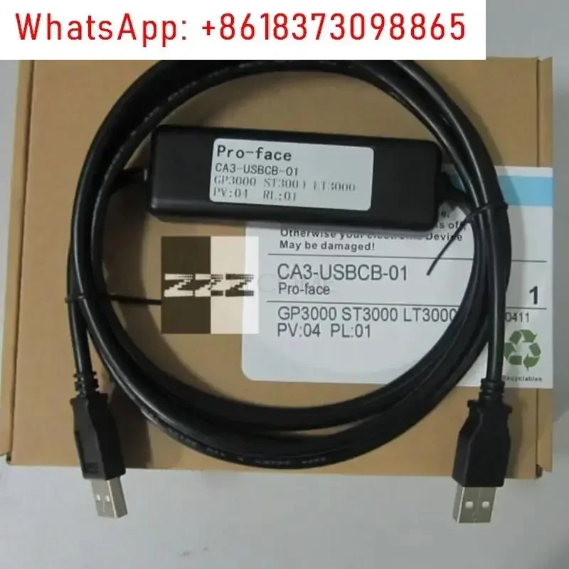 CA3-USBCB-01 Digital GP / Proface HMI Programming Cable, for Pro-face GP3000 ST3000(W) LT3000 Touch Screen
CA3-USBCB-01 Digital GP / Proface HMI Programming Cable, for Pro-face GP3000 ST3000(W) LT3000 Touch Screen