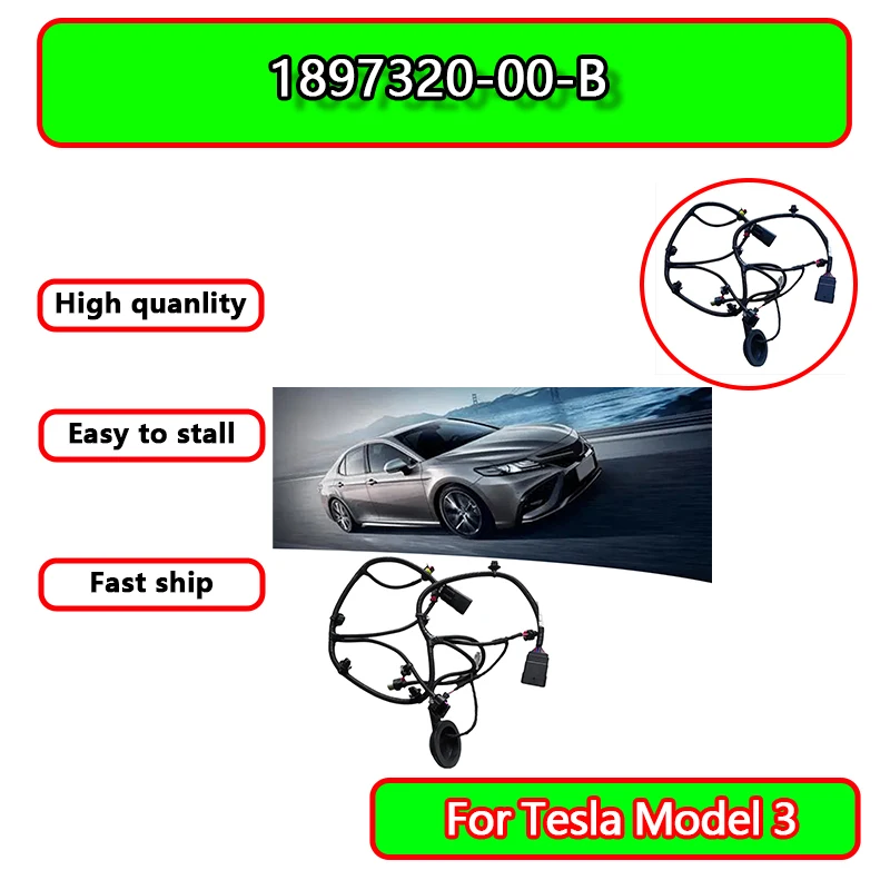 1897320-00-B Front Radiator Door Frame Wiring Harness For Tesla Model 3 Highland 2024 2025 Auto Parts For Tesla Model 3 Highland
1897320-00-B Front Radiator Door Frame Wiring Harness For Tesla Model 3 Highland 2024 2025 Auto Parts For Tesla Model 3 Highland