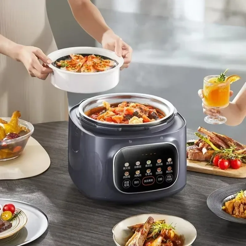 Home use Kitchen New Listing Style Smart Electric Pressure Cooker. Large Capacity. Double Ball Pot. Multi-Function Rice Cooke
Home use Kitchen New Listing Style Smart Electric Pressure Cooker. Large Capacity. Double Ball Pot. Multi-Function Rice Cooke