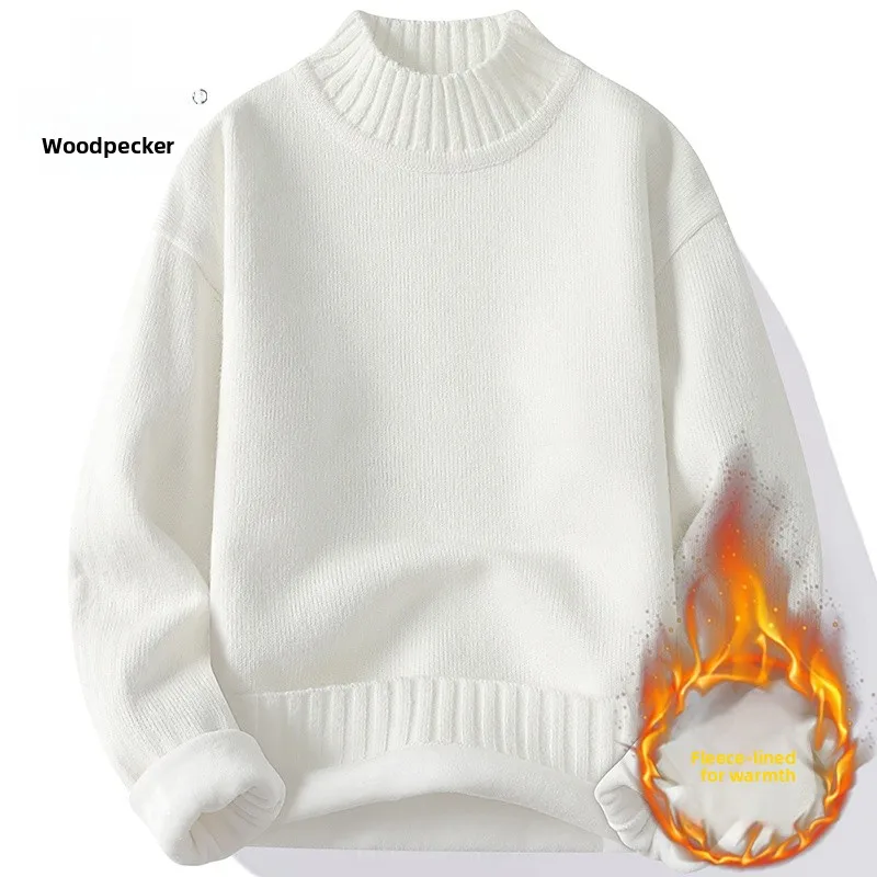 Мужской вязаный свитер Thiened Fce с высоким воротником, новый, теплый, в университетском стиле, универсальный, из мягкого полиэстера, повседневный, размер L
Мужской вязаный свитер Thiened Fce с высоким воротником, новый, теплый, в университетском стиле, универсальный, из мягкого полиэстера, повседневный, размер L