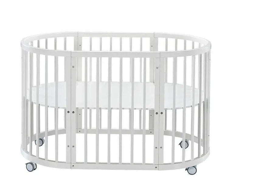 Includes mattress Crib Solid Wood Newborn Baby Cradle Multifunctional Paint-free Movable Children's Splicing Big Bed
Includes mattress Crib Solid Wood Newborn Baby Cradle Multifunctional Paint-free Movable Children's Splicing Big Bed