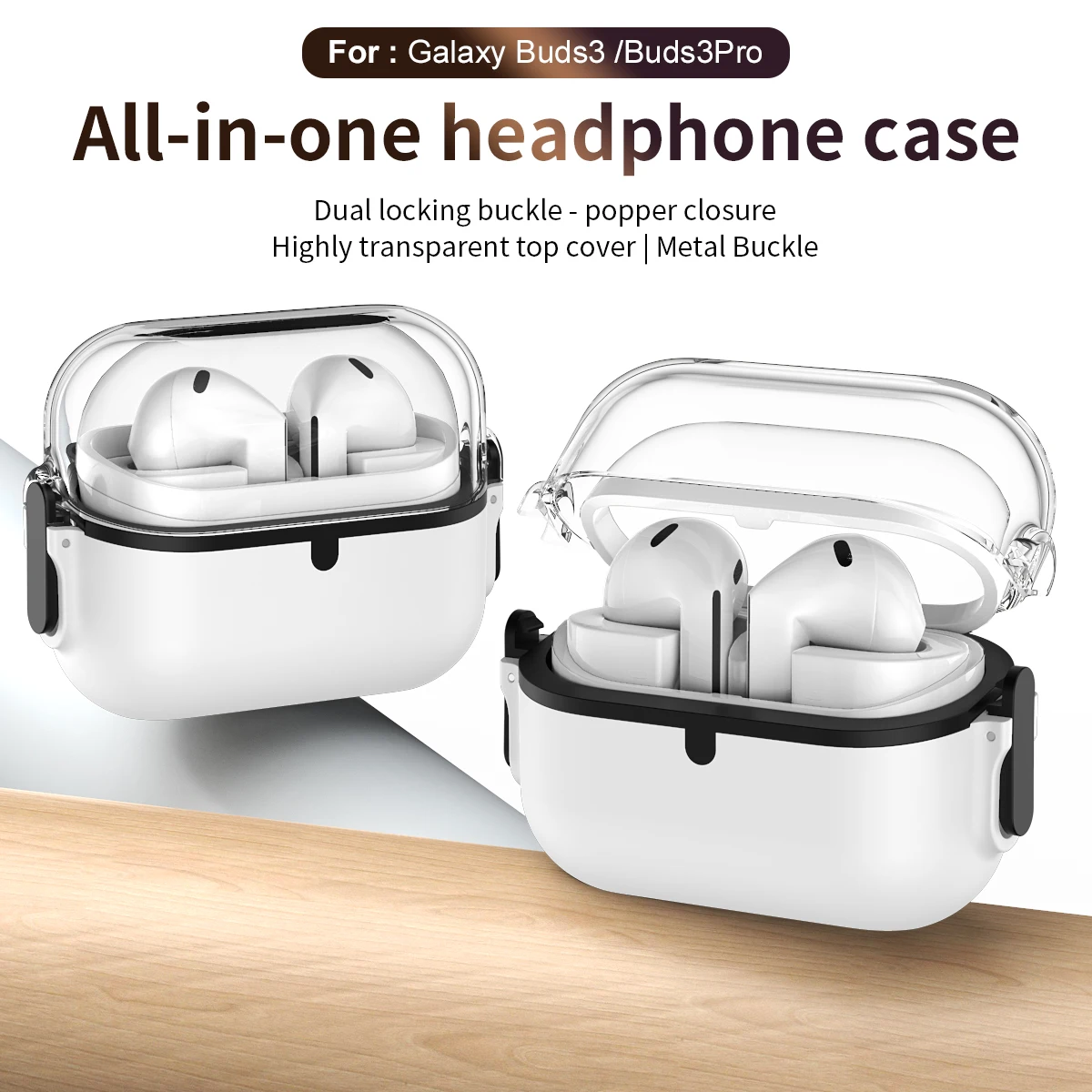 For Samsung Galaxy Buds 3pro Earphone Shell Switch Lock Protective case Samsung Galaxy Buds 3 Pro/Buds 3 Accessories
For Samsung Galaxy Buds 3pro Earphone Shell Switch Lock Protective case Samsung Galaxy Buds 3 Pro/Buds 3 Accessories