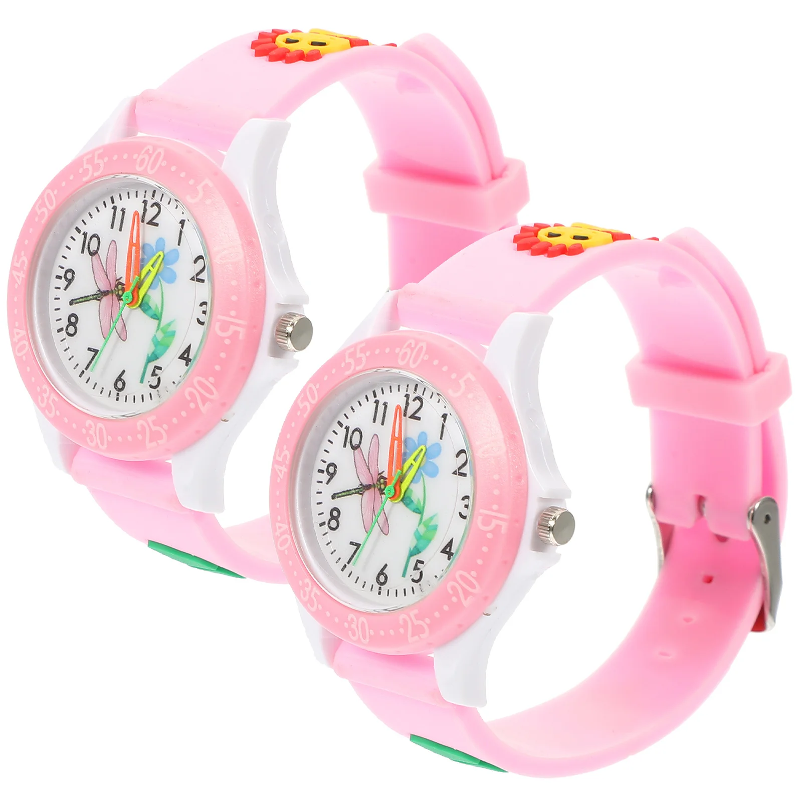 2Pcs 3D Wrist Watches Creative Cartoon Printed Lovely Pattern Dragonfly Style Accurate Timekeeping Gift Random Color
2Pcs 3D Wrist Watches Creative Cartoon Printed Lovely Pattern Dragonfly Style Accurate Timekeeping Gift Random Color