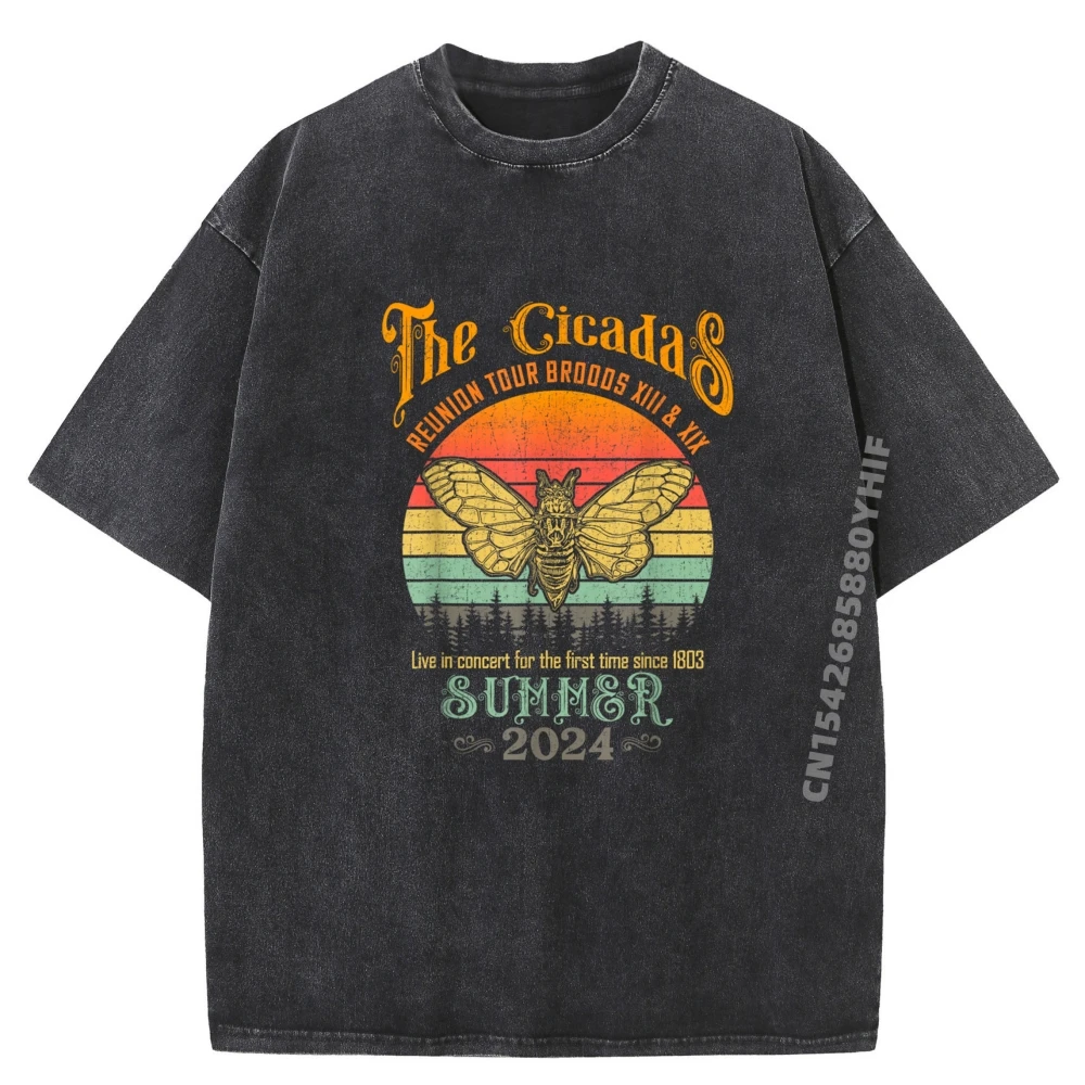 Vintage Cicada Reunion Tour 2024 Short Sleeve Tees Comfortable Mens Men T-shirt Hip Hop Tops Trend Washed Shirt Discount
Vintage Cicada Reunion Tour 2024 Short Sleeve Tees Comfortable Mens Men T-shirt Hip Hop Tops Trend Washed Shirt Discount