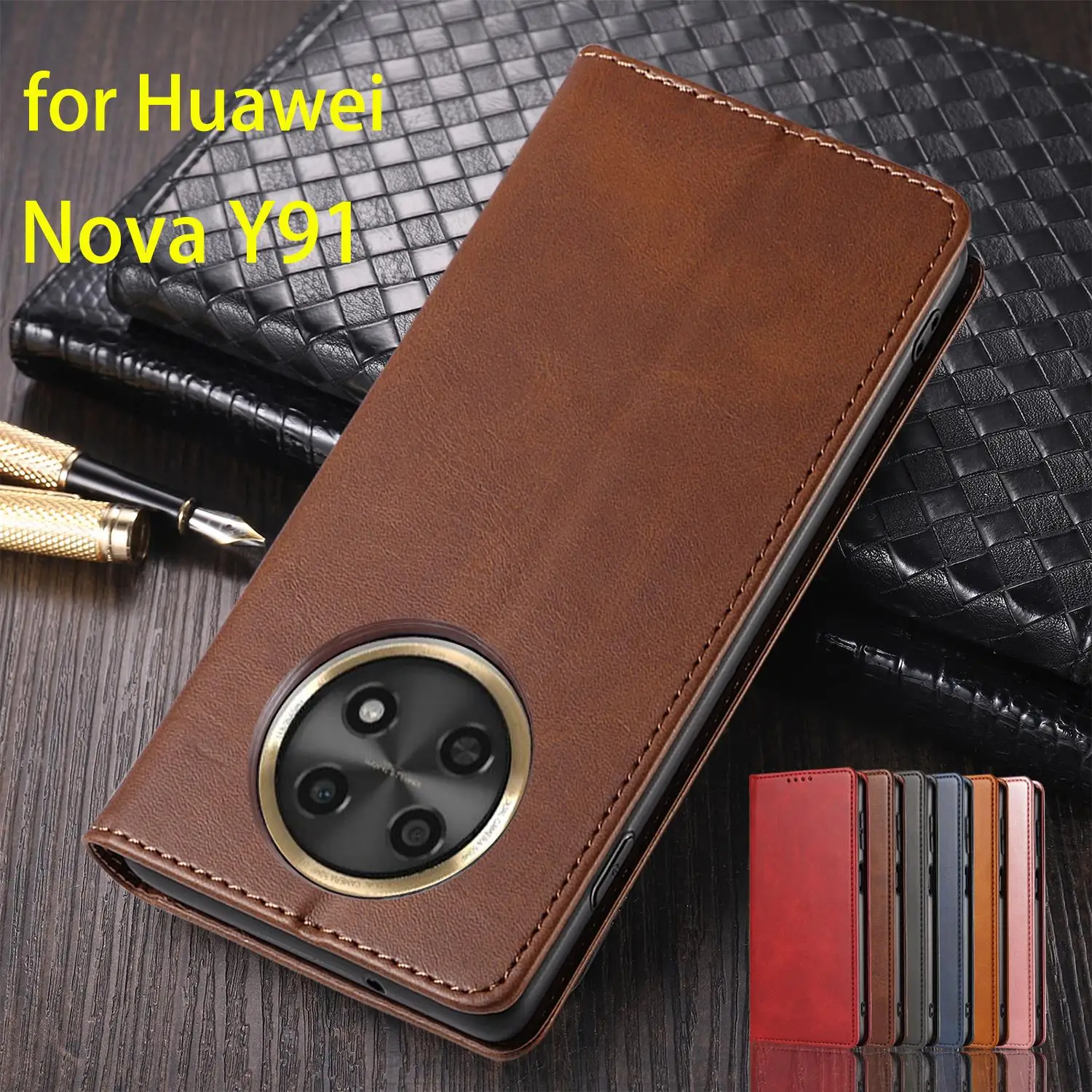 Magnetic Attraction Cover Leather Case for Huawei Nova Y91 Y 91 Flip Case Card Holder Holster Wallet Case Fundas Coque
Magnetic Attraction Cover Leather Case for Huawei Nova Y91 Y 91 Flip Case Card Holder Holster Wallet Case Fundas Coque