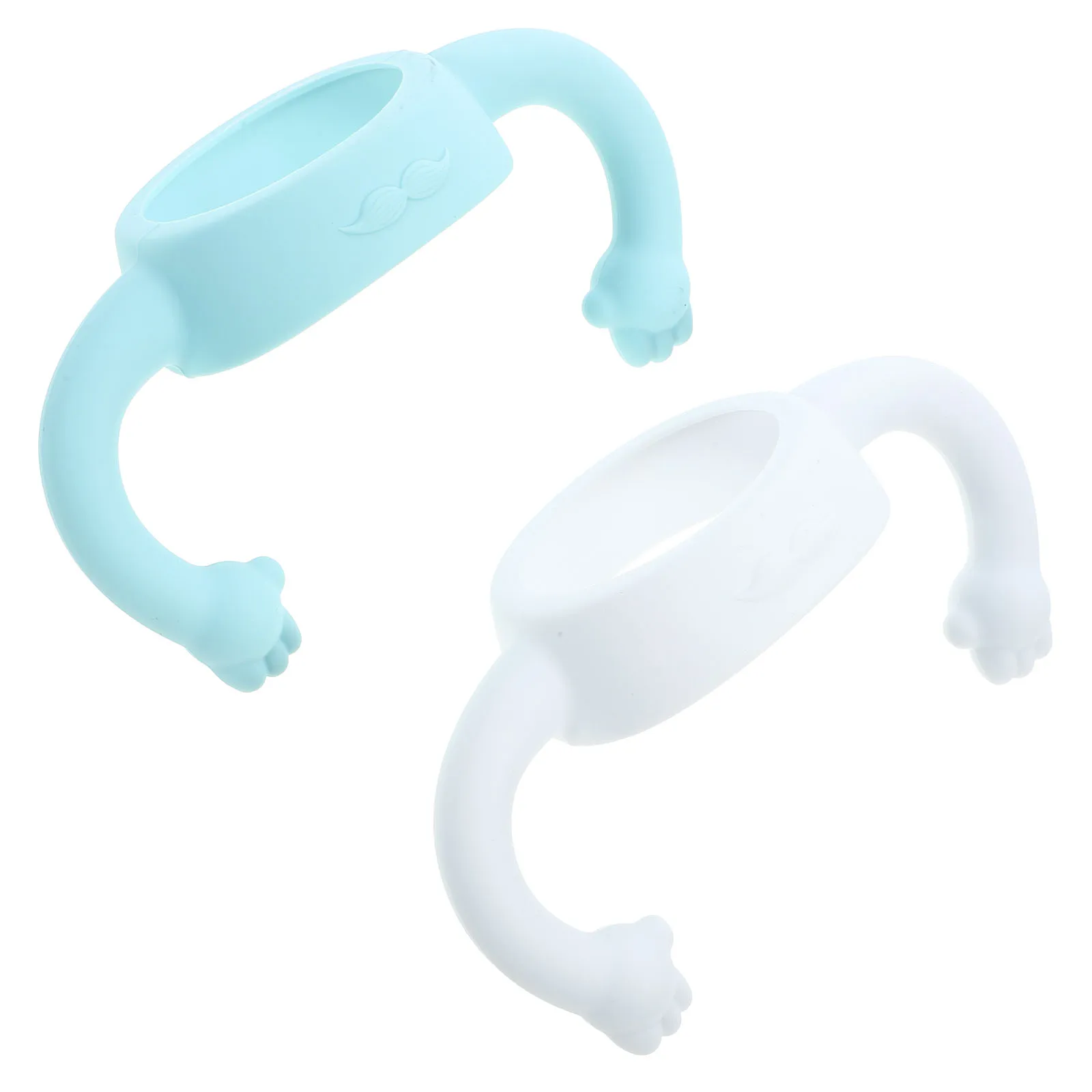 2 pcs Silicone Baby Bottle Handle Soft Infant Milk Feeding Handles Wide Mouth Practical Daily Life Grip
2 pcs Silicone Baby Bottle Handle Soft Infant Milk Feeding Handles Wide Mouth Practical Daily Life Grip