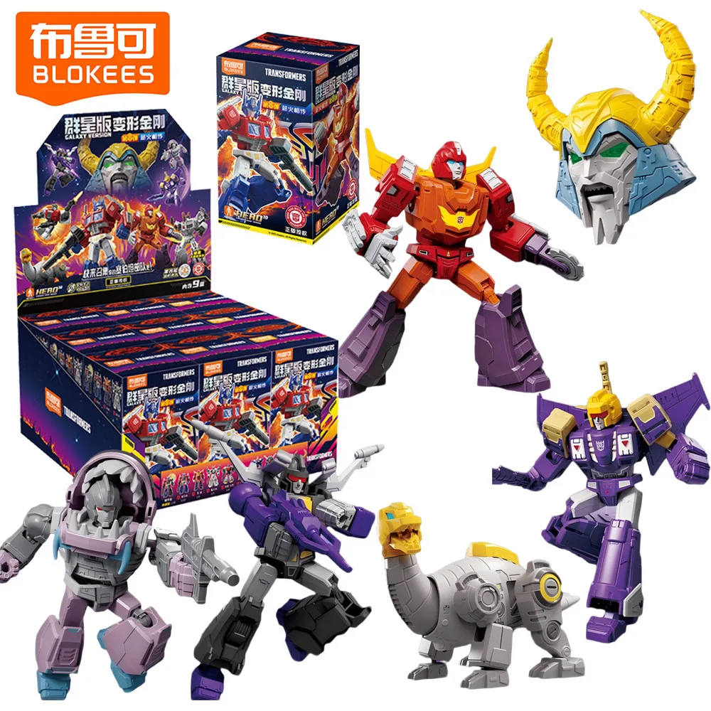 NEW Original Blokees Transformers Galaxy Version Vol.8 Blind Box Optimus Prime Character Cool Assembly Toys Funny Gifts for Fans 
NEW Original Blokees Transformers Galaxy Version Vol.8 Blind Box Optimus Prime Character Cool Assembly Toys Funny Gifts for Fans