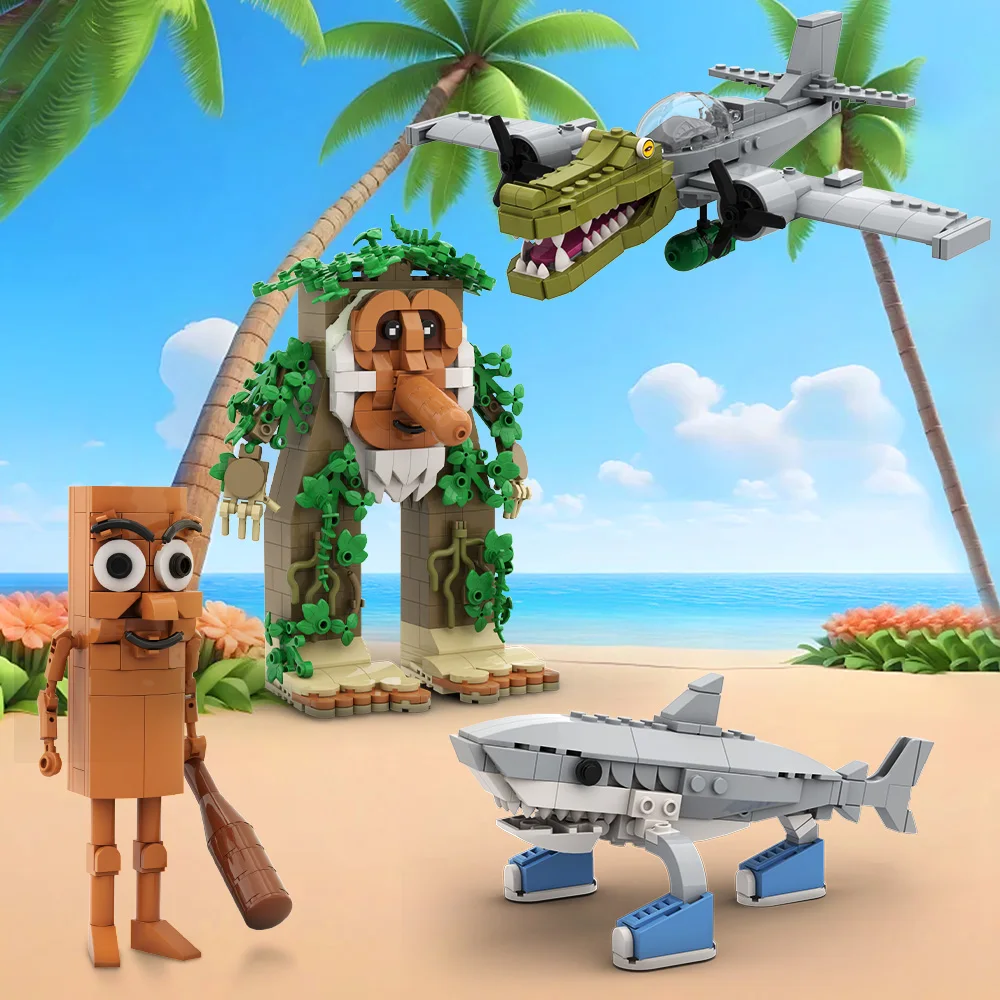 Moc Brr Brr Patapim Toys Building Blocks AI Brainrot Animals Tung Tung Tung Sahur Tralalero Tralala Bombardiro Crocodilo Bricks
Moc Brr Brr Patapim Toys Building Blocks AI Brainrot Animals Tung Tung Tung Sahur Tralalero Tralala Bombardiro Crocodilo Bricks