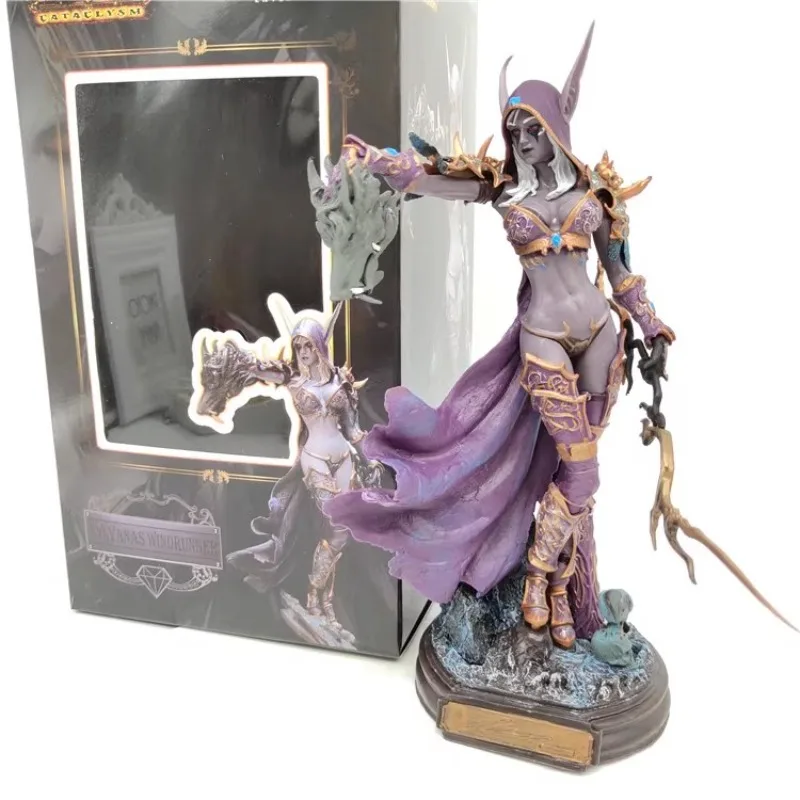 24cm PVC Statue Collectible Windrunner Sylvanas Archery Undead Queen Game WOW Character Action Figure Model Model Kids Gift
24cm PVC Statue Collectible Windrunner Sylvanas Archery Undead Queen Game WOW Character Action Figure Model Model Kids Gift