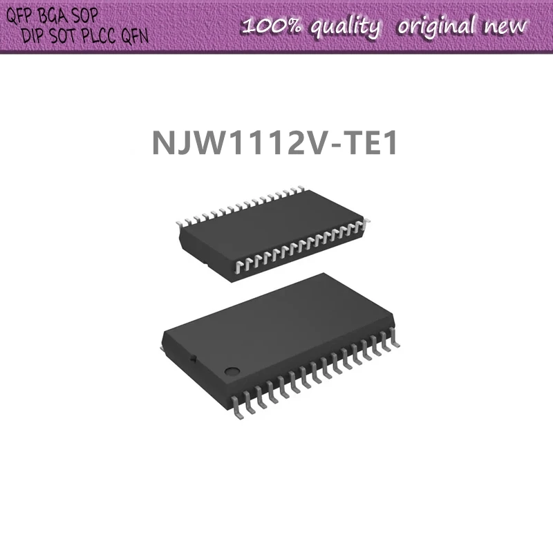 2 шт./лот NJW1112 NJW1112V NJW1112V-TE1 SSOP32
2 шт./лот NJW1112 NJW1112V NJW1112V-TE1 SSOP32