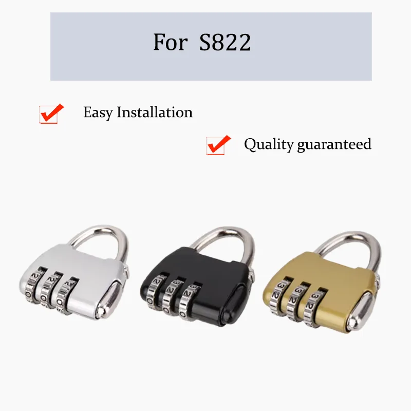 For S-822 Combination Lock Compact Lightweight and Portable Travel Lock Durable Secure and Reliable Lock For Lockers
For S-822 Combination Lock Compact Lightweight and Portable Travel Lock Durable Secure and Reliable Lock For Lockers