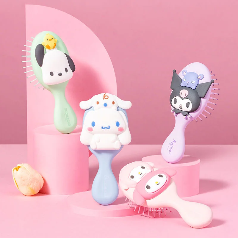 Sanrio Series Cute Kuromi My Melody Cinnamoroll 3d Massage Airbag Comb Portable Mini Comb Scalp Massage Girl Surprise Gift
Sanrio Series Cute Kuromi My Melody Cinnamoroll 3d Massage Airbag Comb Portable Mini Comb Scalp Massage Girl Surprise Gift