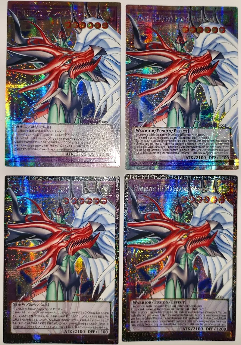 Yu-Gi-Oh TCG/OCG Favorite Hero Flame Wingman PSER OOF GMR UTR Children's Hobby Toy Collectible Card(Not Original)
Yu-Gi-Oh TCG/OCG Favorite Hero Flame Wingman PSER OOF GMR UTR Children's Hobby Toy Collectible Card(Not Original)