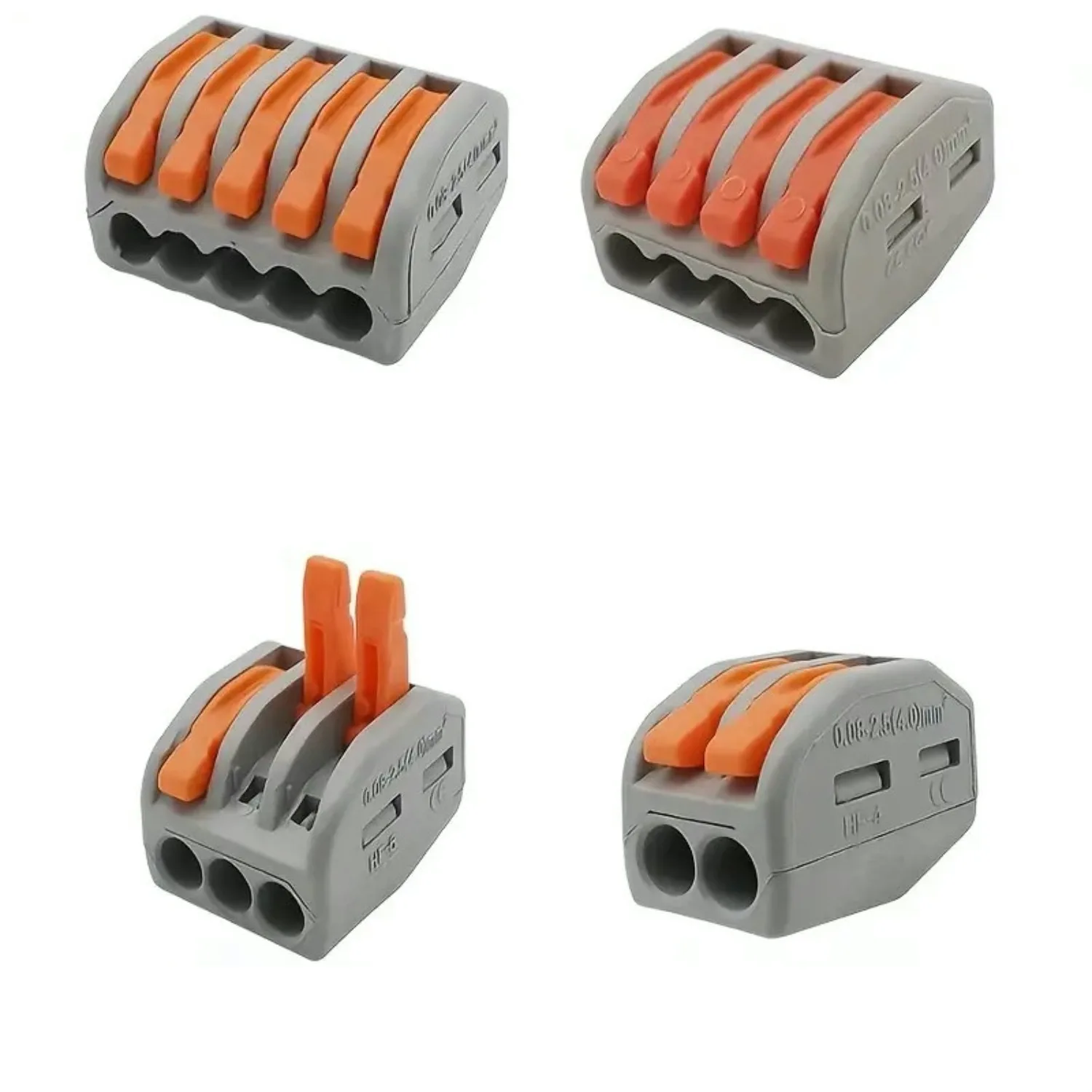 PCT-212 213 214 215 Orange Quick Connect Terminal Compact Splicing Wire Fast Connection Terminal Electrical Connectors
PCT-212 213 214 215 Orange Quick Connect Terminal Compact Splicing Wire Fast Connection Terminal Electrical Connectors