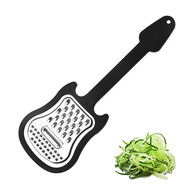 Handheld Cheese Grater Multi-Purpose Kitchen Food Graters Stainless Guitar Shape Metal Cheese Grater Kitchen Accessories
Handheld Cheese Grater Multi-Purpose Kitchen Food Graters Stainless Guitar Shape Metal Cheese Grater Kitchen Accessories