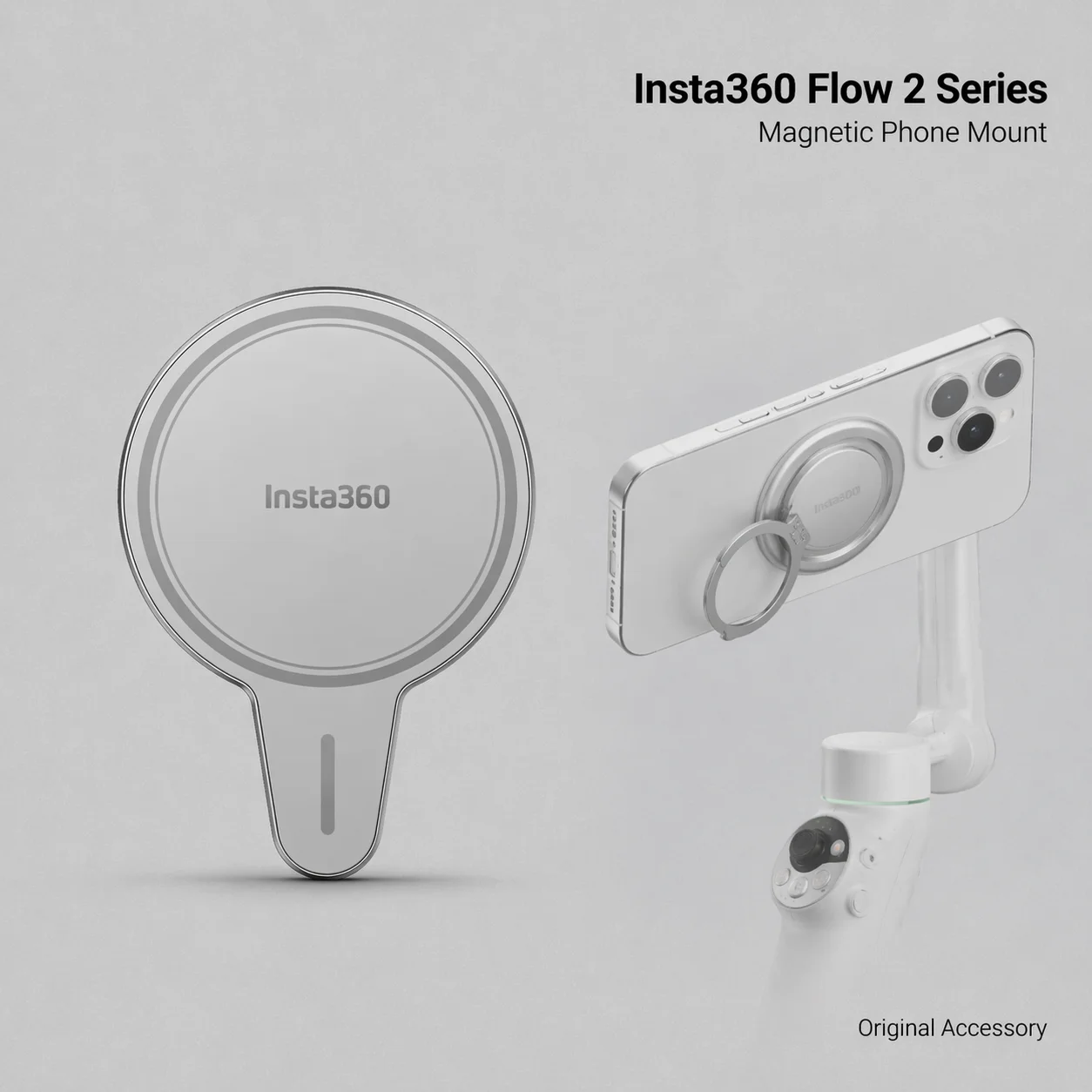 Магнитное крепление для телефона для Insta360 Flow 2 Pro 360 ° Вращающаяся подставка с сильным магнитным креплением, сменный аксессуар
Магнитное крепление для телефона для Insta360 Flow 2 Pro 360 ° Вращающаяся подставка с сильным магнитным креплением, сменный аксессуар