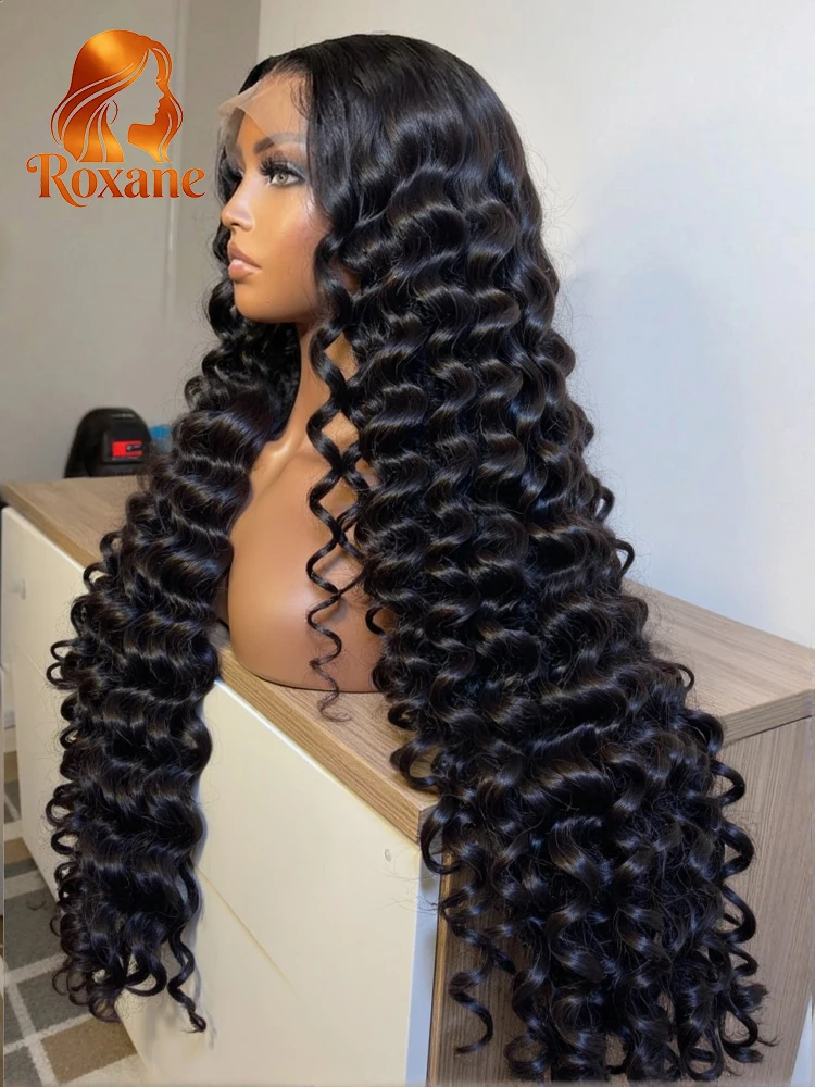 Парик из натуральных волос Roxane 30-40 дюймов, 13x6 HD Lace Frontal, бразильские свободные глубокие волны, кудрявые, 5x5 безклеевые парики из натуральных волос, плотность 220%
Парик из натуральных волос Roxane 30-40 дюймов, 13x6 HD Lace Frontal, бразильские свободные глубокие волны, кудрявые, 5x5 безклеевые парики из натуральных волос, плотность 220%