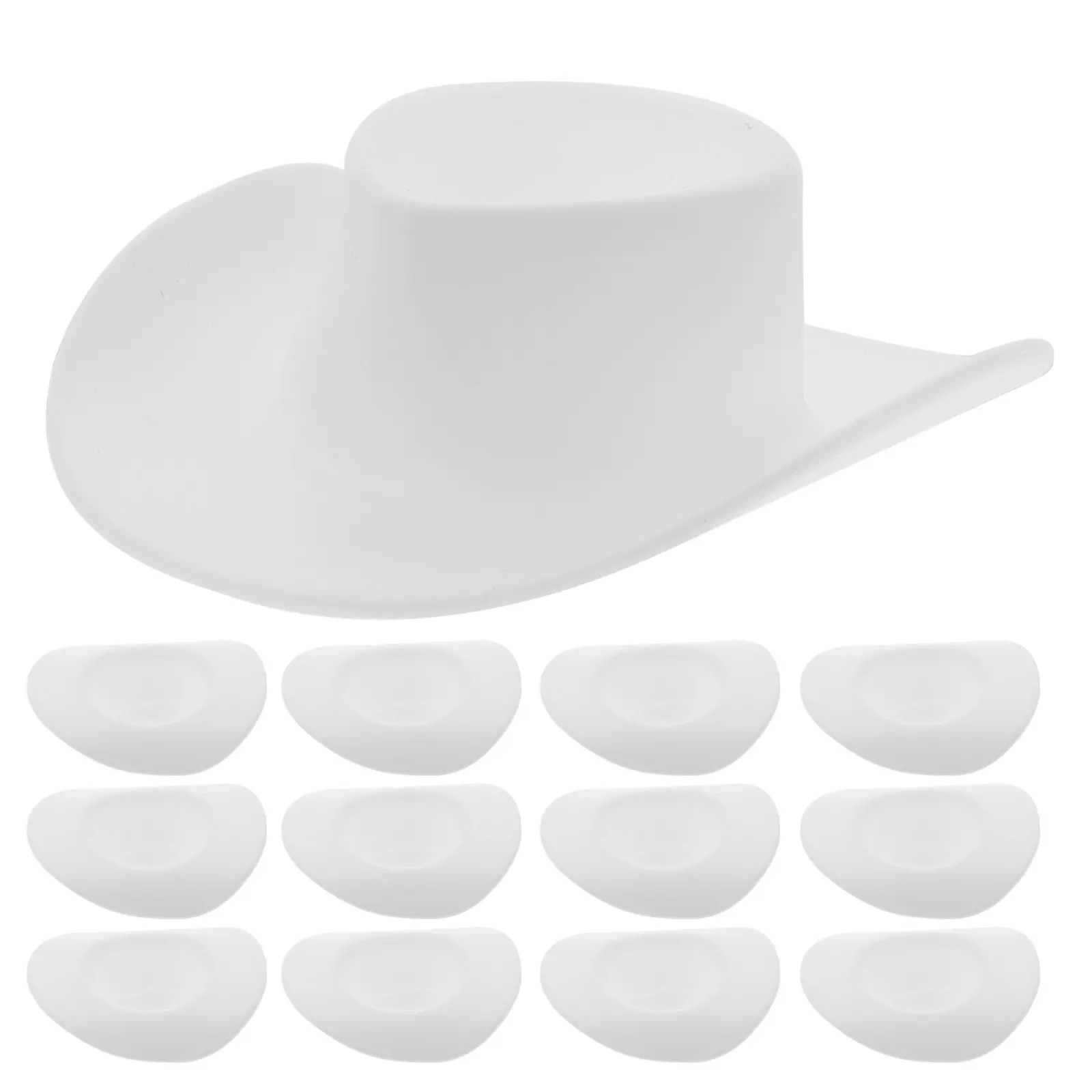 50Pcs Mini Cowboy Hats Color Decorative Mini Hats for Crafts DIY Miniature Hat Ornaments Photo Props Hat for Pets
50Pcs Mini Cowboy Hats Color Decorative Mini Hats for Crafts DIY Miniature Hat Ornaments Photo Props Hat for Pets